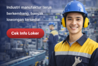 Lapangan Kerja sebagai Operator Produksi Masih Jadi Andalan di Sektor Industri