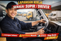 Lapangan Kerja sebagai Supir/Driver Semakin Dibutuhkan di 2026, Peluang Stabil di Sektor Transportasi Lapangan Kerja sebagai Supir/Driver Semakin Dibutuhkan di 2026, Peluang Stabil di Sektor Transportasi