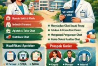 Lapangan Kerja sebagai Apoteker Semakin Menjanjikan di 2026, Peluang Besar di Industri Kesehatan Lapangan Kerja sebagai Apoteker Semakin Menjanjikan di 2026, Peluang Besar di Industri Kesehatan