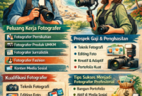 Lapangan Kerja Fotografer 2026: Peluang Besar di Era Digital dan Media Sosial Lapangan Kerja Fotografer 2026: Peluang Besar di Era Digital dan Media Sosial