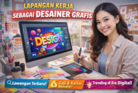 Lapangan Kerja sebagai Desainer Grafis Semakin Dibutuhkan di 2026, Peluang Besar di Era Digital