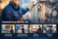 Lapangan Kerja Service AC 2026: Peluang Besar di Bidang Teknisi Pendingin