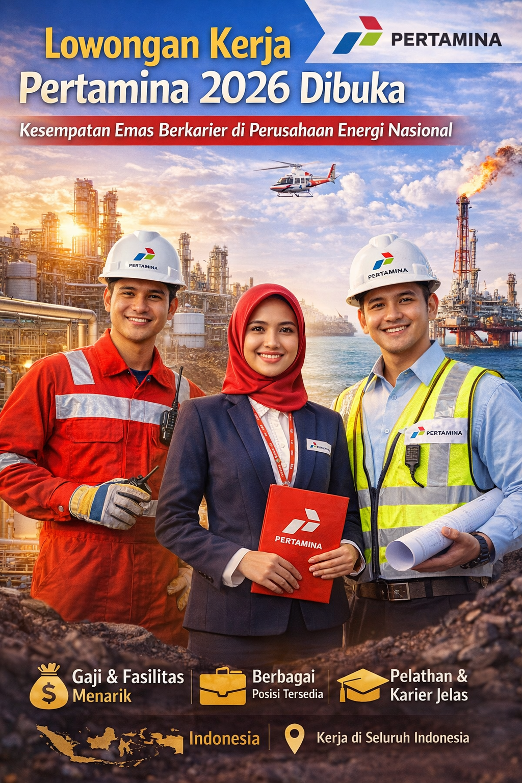 Lowongan Kerja Pertamina 2026 Dibuka: Kesempatan Emas Berkarier di Perusahaan Energi Nasional