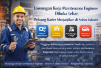 Lowongan Kerja Maintenance Engineer Dibuka Lebar, Peluang Karier Menjanjikan di Sektor Industri